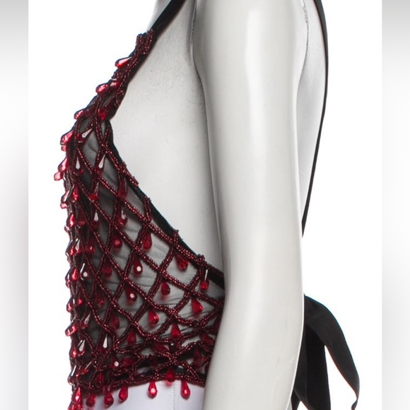 Dylan Lex Diana Ross Top in Red - Picture 3 of 6